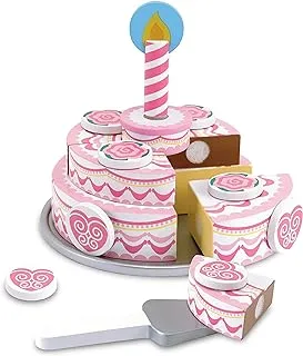 Melissa & Doug Wooden Triple-Layer Party Cake