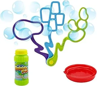 Power Joy DHOBB10149 PJ Bubble Fun Bubble Wand Set with 2oz Bubble Solution