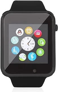 A1 Smartwatch with SIM Card Support Bluetooth and Camera - Black