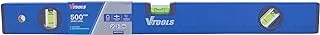 VTOOLS 500MM Shock Resistant Aluminum Alloy Spirit Level, Blue, VT2123