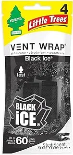 Little Trees Vent Wrap Car Air Freshener (Black Ice)