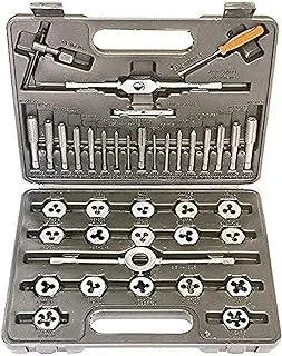 Sparta Taps and Dies Holder in Plastic Box, 40 Pieces (773155)