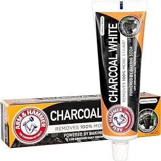 ARM & HAMMER Charcoal White Toothpaste, 75ml