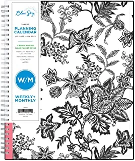 Blue Sky 2022-2023 Academic Year Weekly & Monthly Planner, 21.6 cm x 27.9 cm, Flexible Cover, Wirebound, Analeis (130606-A23)