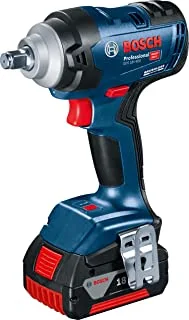 Bosch GDS 18V-400 2 x 5AH Battery Professional Cordless Impact Wrench