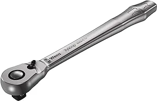 WERA 8004 C Zyklop Metal Ratchet مع ذراع التبديل ومحرك 1/2 بوصة ، 1/2 بوصة × 281 مم