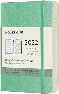 Moleskine Classic 12 Month 2022 Weekly Planner, Soft Cover, Pocket (3.5