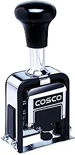 Cosco Automatic Numbering Machine, 6-Digits, 8 Modes, Black Ink (026138)