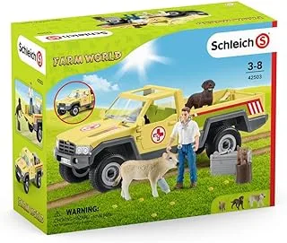 Schleich 42503 Visit to the Farm Toy Playset