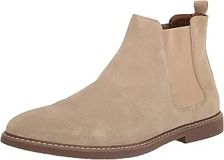 Steve Madden Men's Highline Chelsea Boot, Sand Suede, 14