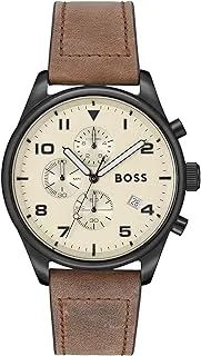 BOSS VIEW Men's Watch, Analog