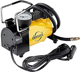 Denzel Portable Automobile Air Compressor DC-20, 12 V, 7 Bar, 35 l/min for Off roading and camping lovers(58054)