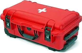 Nanuk 935 Waterproof First Aid Prepper Survival Gear Dust and Impact Resistant Case - Empty Red, 935-FSA9