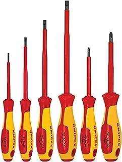 KNIPEX 6 Pc Screwdriver Set, 1000V Insulated