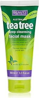 Beauty Formulas Tea Tree Cleansing Facial Mask - 100 ml