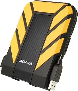 ADATA HD710 Pro External Hard Drive, 2TB, Yellow