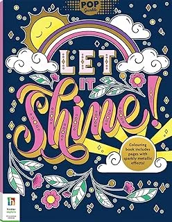 Hinkler Pop Sparkle Let it Shine كتاب التلوين