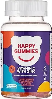 HAPPY GUMMIES VITAMIN C +ZINC GUMMIE 60S