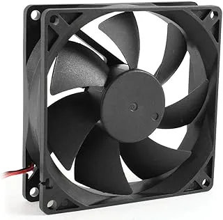 Royal Apex Silent Brushless Cooling Fan for Computer CPU System Heatsink Graphics and Multi use (92x92x25mm, 24V)