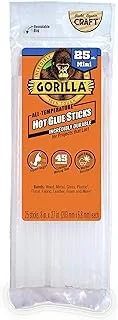 Gorilla Mini Hot Glue Sticks 25-Pieces