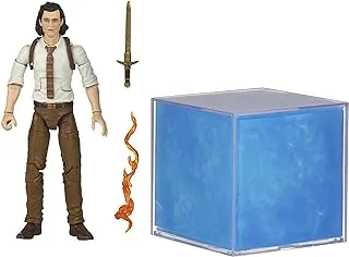 Marvel Legends Series Tesseract Electronic Role Play Accessory with Light FX, Marvel Studios' Loki Roleplay Item and 6” Collectible Loki Figure, F3437, LEGENDS PREMIUM GEAR