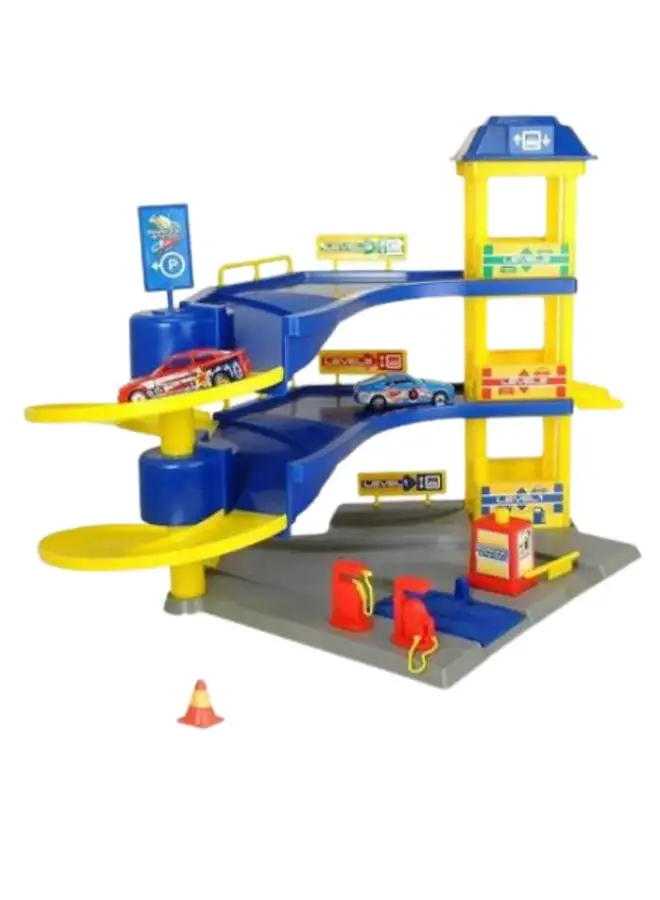 Dickie 3-Floor City Parking Playset