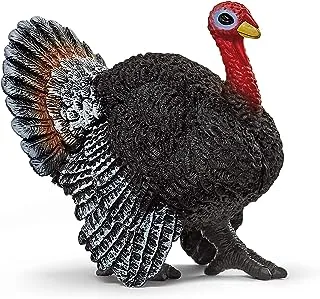 SCHLEICH SC13900 Turkey Toy Figure,Multicolor