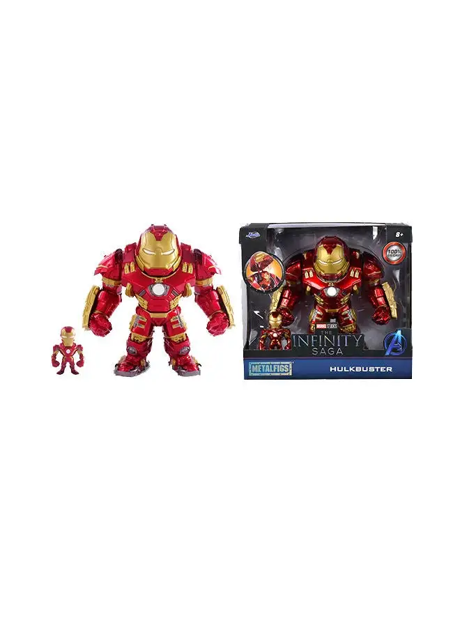 JADA Marvel 6-Inch Hulkbuster And 2-Inch Ironman Figure