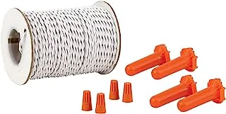 PetSafe Twisted Wire Kit for In-Ground Fence, 100 ft of Pre-Twisted Wire for Faster Installation