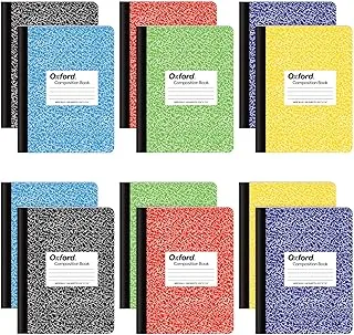 Oxford Composition Notebooks, Wide Ruled Paper, 9-3/10.2 cm x 7.5