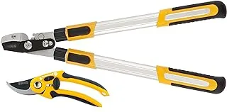 DENZEL set of Telescopic Lopper 24-33-inch and pruner cutting direct (7760505)