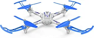 Syma 4 Channel Auto Hover RC Stunt Drone, Blue/Orange