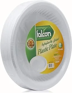 Falcon Plastic Plate 18 Cm M9-25 Pieces