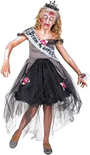 Mad Costumes Zombie Prom Queen Halloween Costume for Kids, Small