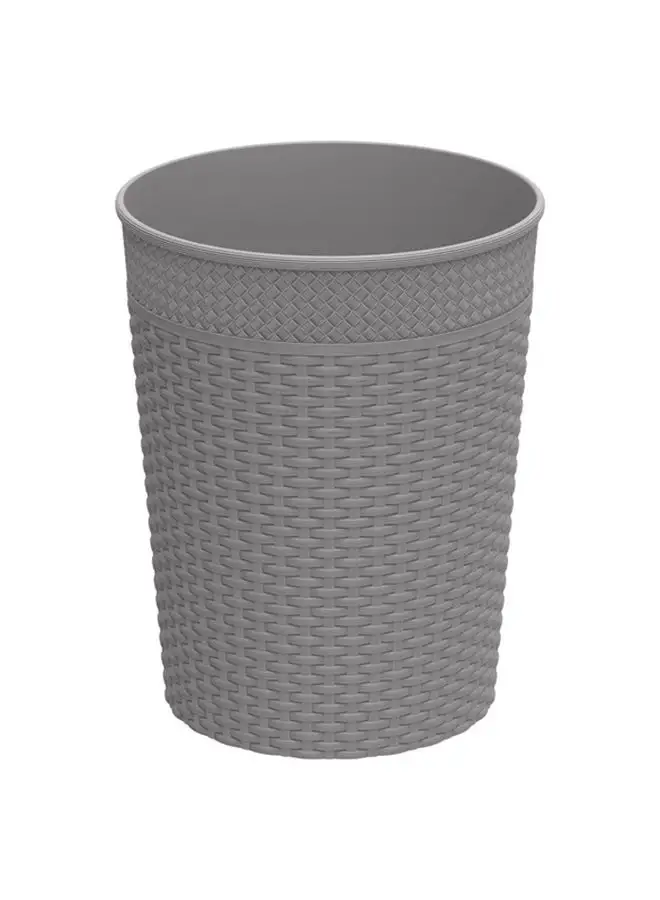 Cosmoplast Rattan Basket-Curver Grey 6.0Liters