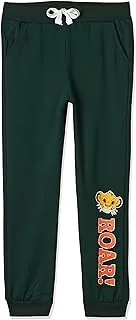 Lion King Jogger for Junior Boys - Green-5-6 Year