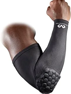 McDavid Hex Shooter Arm Sleeve, Pull-On Padded Protection, Moisture Wicking