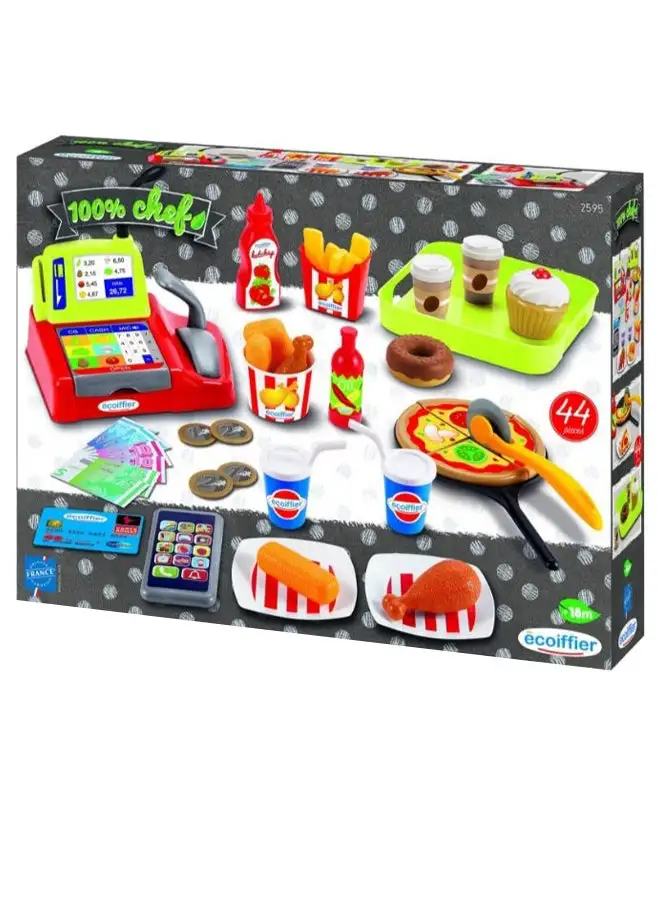 ecoiffier Fast Food Shop Playset