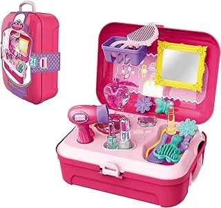 Little Story ROLE PLAY BEAUTICIAN/MAKE UP BOX BACKPACK (21 Pcs) - Pink