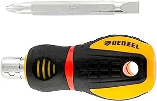 Denzel Screwdriver with Bi-Material Handle SL1/4-Inch - PH2 (7711581)