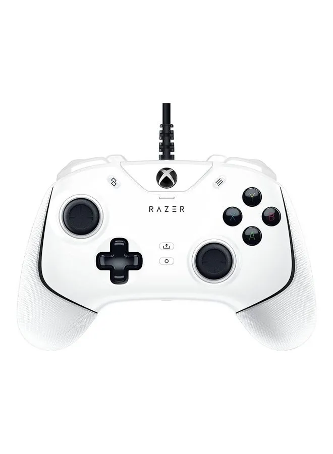 RAZER Wolverine V2 Wired Gaming Controller for Xbox Series X|S, Xbox One, PC - Remappable Front-Facing Buttons, Mecha-Tactile Action Buttons and D-Pad, Trigger Stop-Switches - White