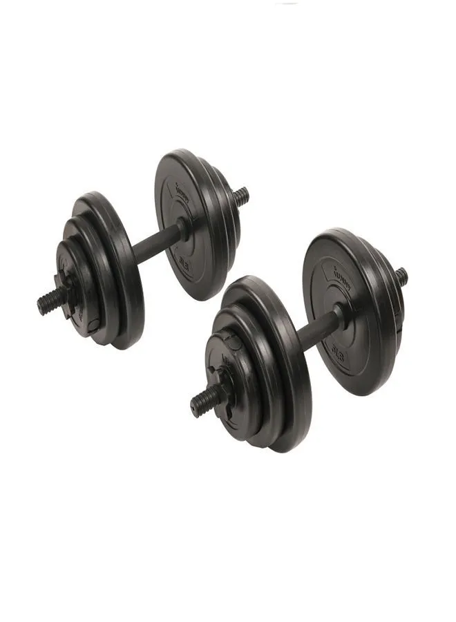 Cyber Adjustable Rubber Dumbbells Set