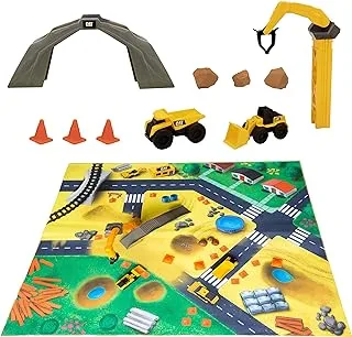 CatToysOfficial Funrise CAT Little Machine Construction Mat ، 82950 ، متعدد