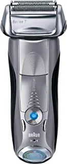 Series 7 - Shaver 790Cc ماكينة حلاقة كهربائية مع ماكينة تشذيب دقيقة ، قابلة لإعادة الشحن ، ماكينة حلاقة رطبة وجافة ، قاعدة تنظيف وشحن مع حقيبة سفر