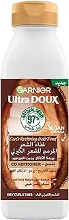 Garnier Ultra Doux Cocoa Butter Hair Food Conditioner for Dry Curly Hair 350.0 milliliters, 1.0 count,