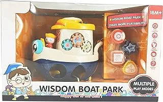 Generic Wisdom Boat/Ship Toy with Lights & Sounds, Infant Toys, Multiple Play Modes