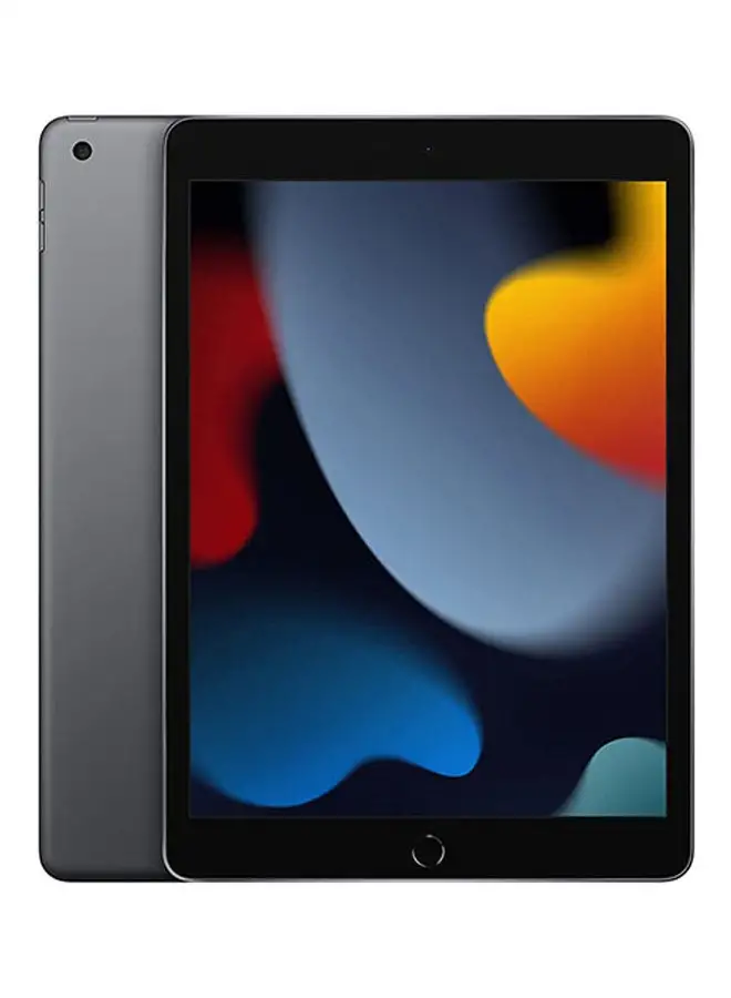 Apple iPad 2021 (9th Generation) 10.2-Inch, 256GB, WiFi, Space Gray With Facetime - International Version
