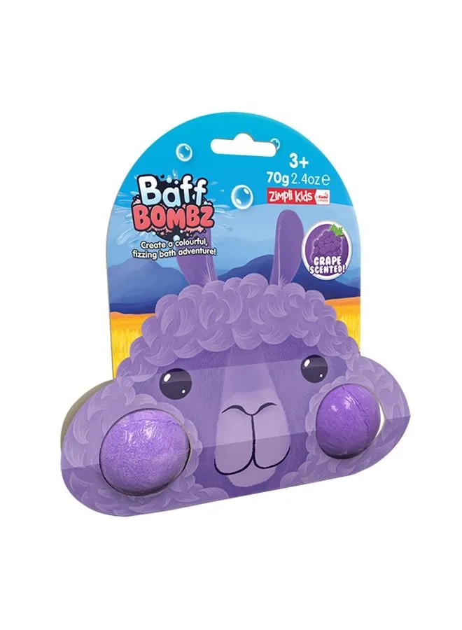 Zimpli Kids Baff Bombz Llama, 2x35g