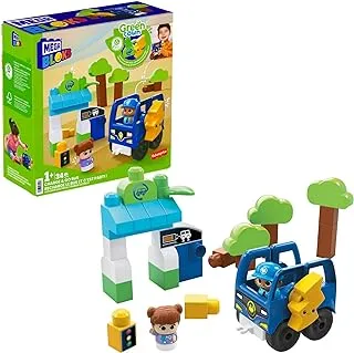 MEGA BLOKS Green Town Charge & Go Bus building set (36 pieces)