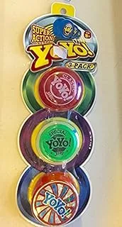 Jaru Yo Yo 3 Pack, Assorted